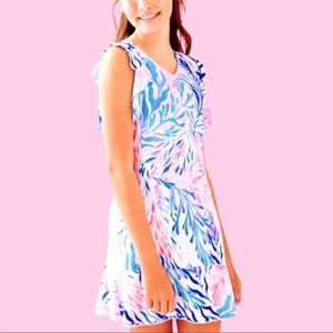 Lilly Pulitzer NWOT UPF 50 Girls Mini Rally Tennis Dress (XL/12-14)